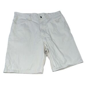 Vintage 90's Wrangler Men's Shorts Size 32 Beige Tan Baggy